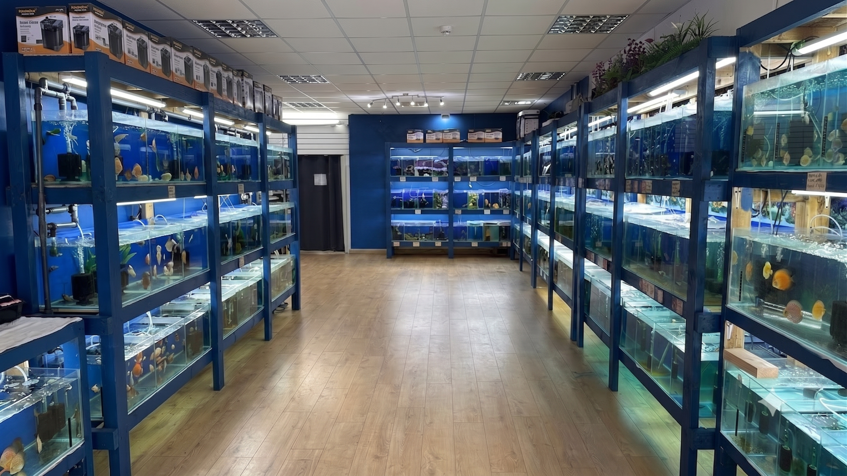 Showroom interior view