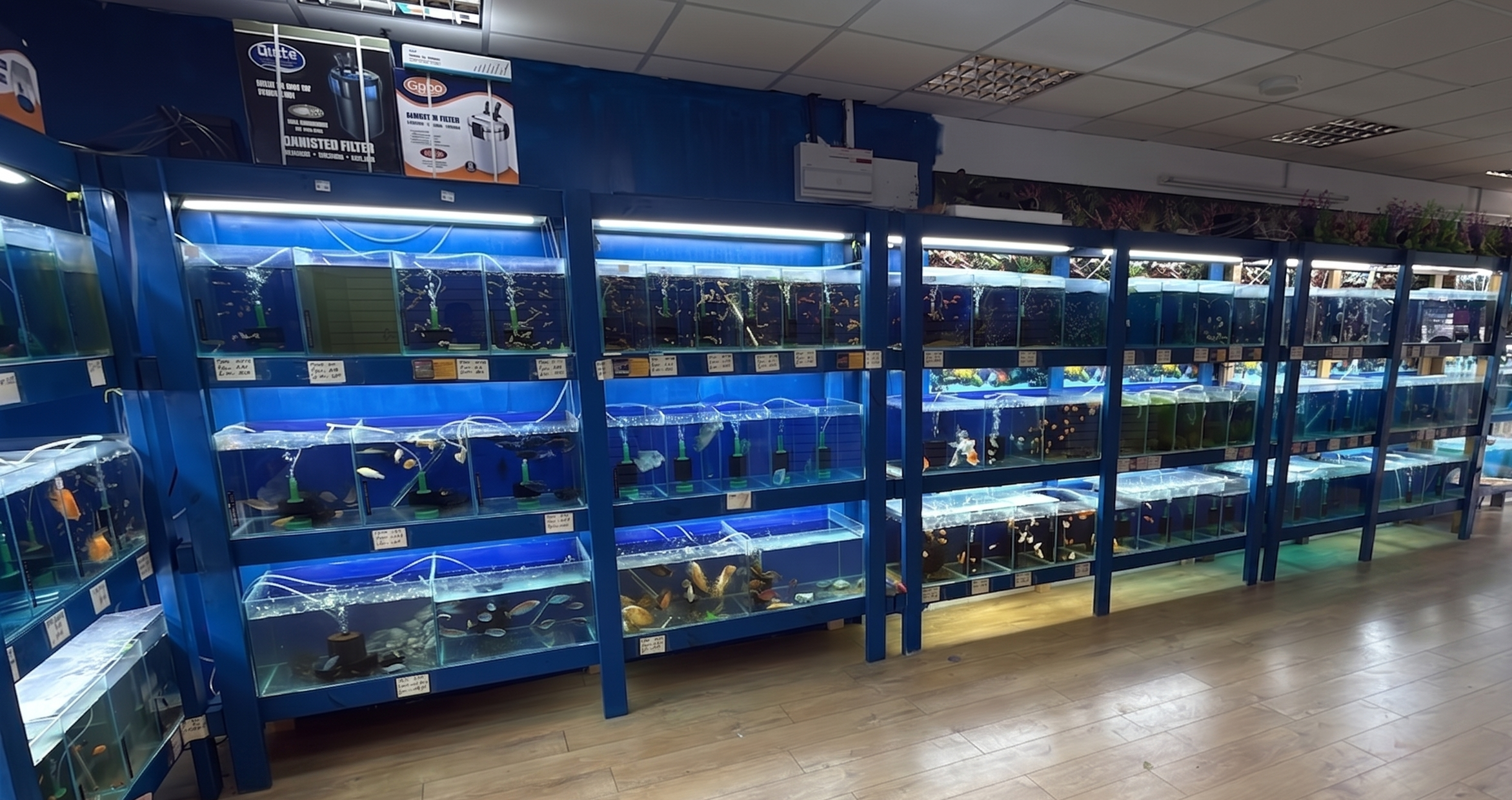 Aquarium display